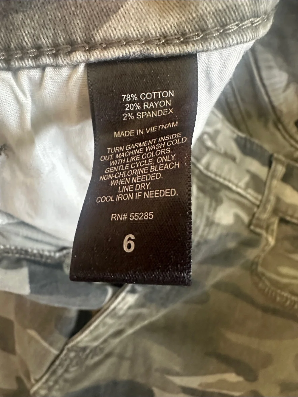 Express camo print